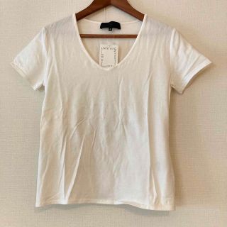 アンタイトル(UNTITLED)の新品•未使用　アンタイトル　半袖Tシャツ　タグ付き(Tシャツ(半袖/袖なし))