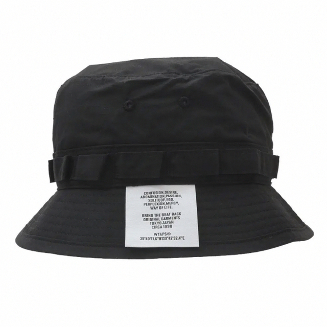 W)taps(ダブルタップス)のWTAPS ダブルタップス ジャングルハット　XL BLACK メンズの帽子(ハット)の商品写真