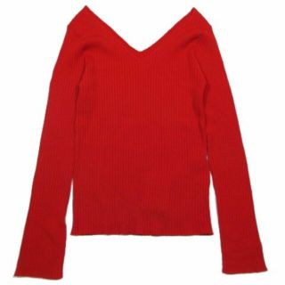 ■スピック&スパン■ 新作 wool Vネックニット