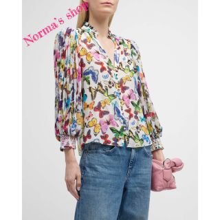 Alice+Olivia - ❇️人気新作 Alice+Olivia 蝶柄 ブラウスの通販|ラクマ