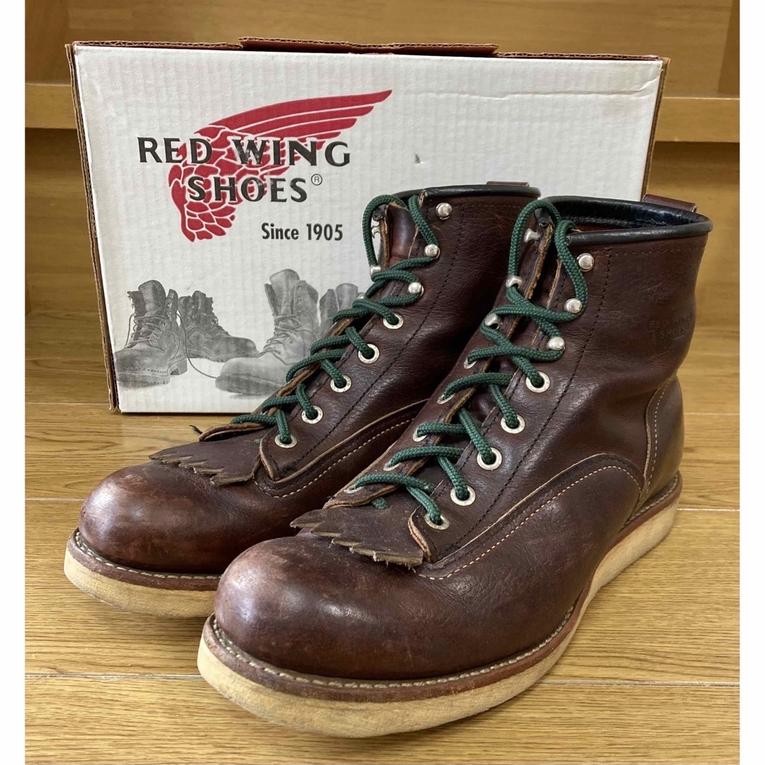 REDWING レッドウィング 2906 ラインマンブーツ 9Dブラウン