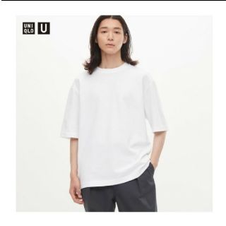 ユニクロ(UNIQLO)のエアリズムコットンオーバーサイズtシャツ(Tシャツ/カットソー(半袖/袖なし))