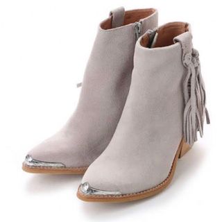 ジェフリーキャンベル(JEFFREY CAMPBELL)のjeffrey campbell ブーツ フリンジ スウェード (ブーツ)