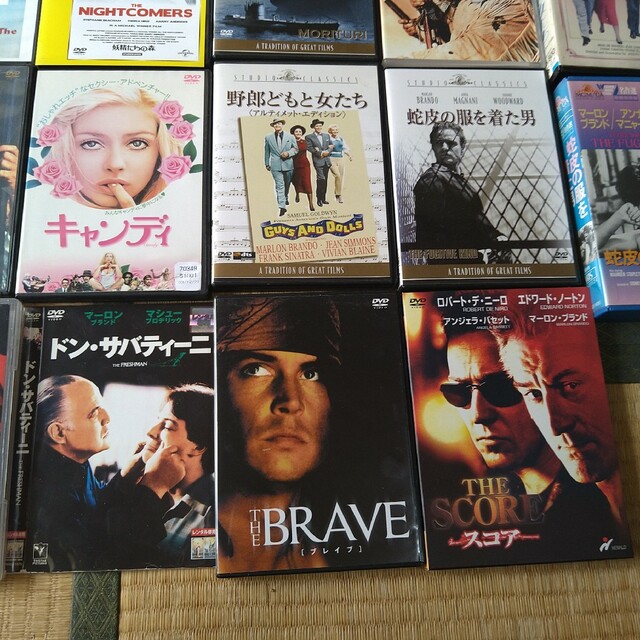 マーロン・ブランド DVD VHS 大量 セット - 外国映画