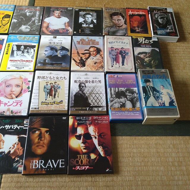 マーロン・ブランド  DVD  VHS  大量 セット