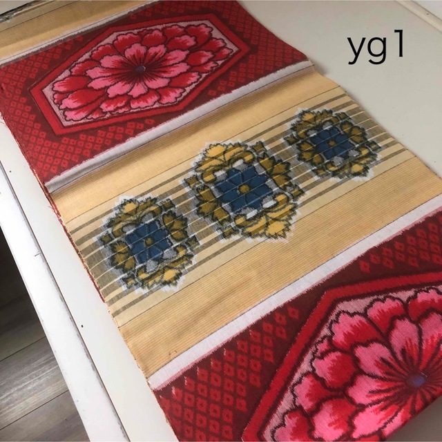 yg1青梅 夜具地 反物 古布 布団皮 布団がわ アンティーク | フリマアプリ ラクマ