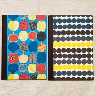 マリメッコ(marimekko)のマリメッコ　ノート　新品未使用　2冊　A5 marimekko(ノート/メモ帳/ふせん)