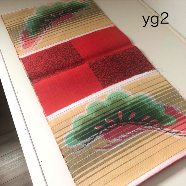 yg2 青梅 夜具地 反物 古布 布団皮 布団がわ アンティーク | フリマアプリ ラクマ