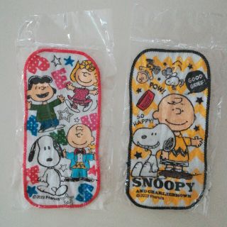 スヌーピー(SNOOPY)のスヌーピー　タオルハンカチ　ミニタオル　ポケタオル(タオル)