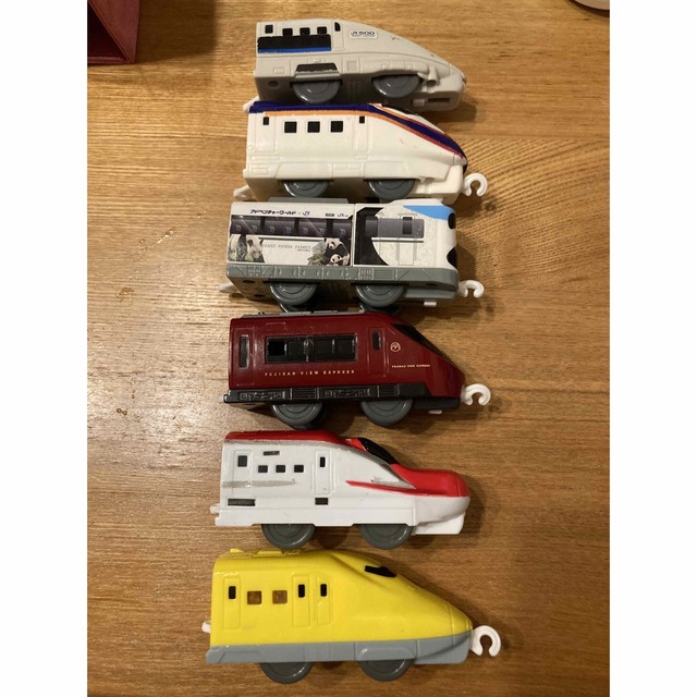 マクドナルド　パッピーセット　プラレール キッズ/ベビー/マタニティのおもちゃ(電車のおもちゃ/車)の商品写真