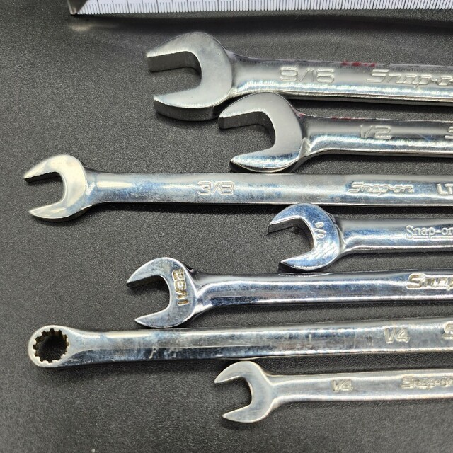 Snap-on オープンエンドインチレンチ等7本セット | www.innoveering.net