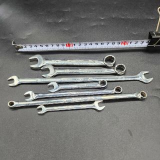 Snap-on オープンエンドインチレンチ等７本セット