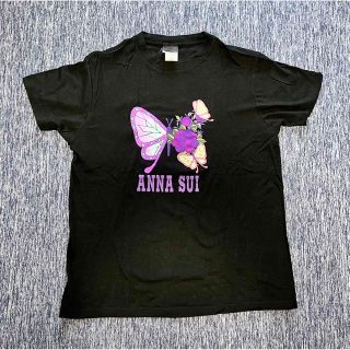 アナスイ(ANNA SUI)の【お値下げ】ANNA SUI×鬼滅の刃　コラボTシャツ（黒）(Tシャツ(半袖/袖なし))