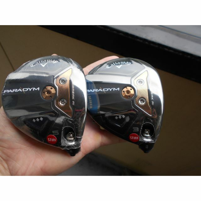 Callaway Golf - 未使用 日本仕様２個セット  パラダイム　トリプルダイヤモンド３W５W　ヘッド