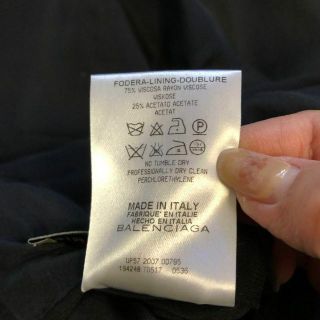 Balenciaga - バレンシアガ メンズ スーツセットアップ ブラック