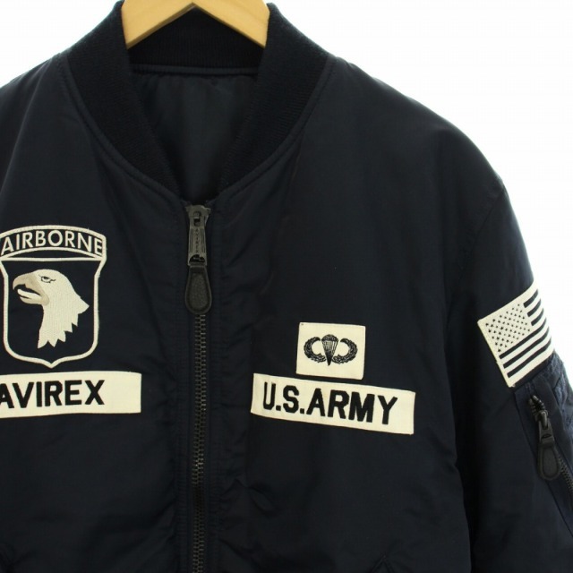 AVIREX(アヴィレックス)のアヴィレックス GRAND CREW SCREAMING EAGLES MA-1 メンズのジャケット/アウター(フライトジャケット)の商品写真