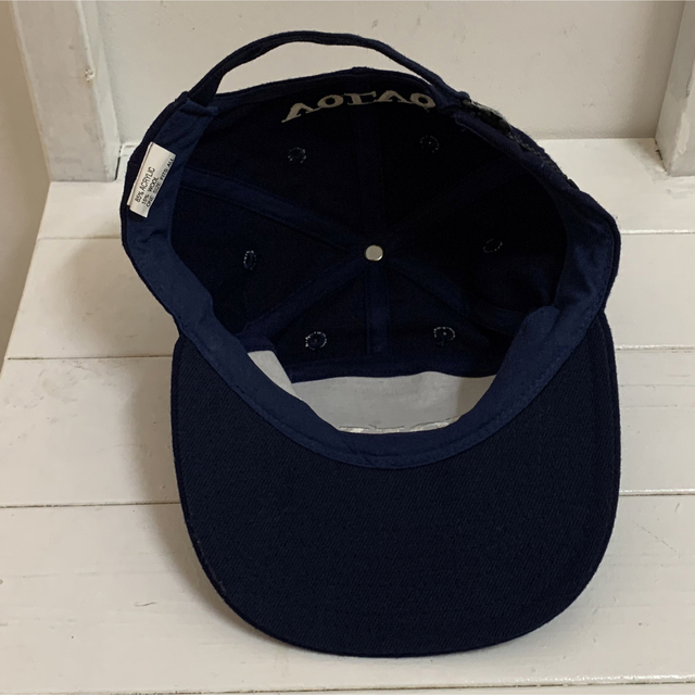 黒 桜古典 VINTAGE ヴィンテージ VOLVO ボルボ 刺繍 CAP キャップ 紺系