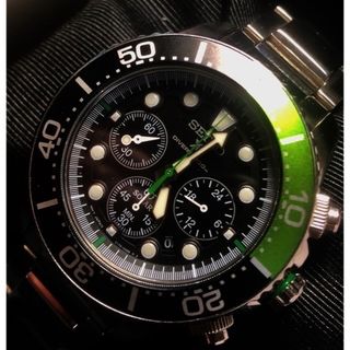 セイコー(SEIKO)の美品SEIKOソーラー PRO SPEX divers 200Mレアー品(腕時計(アナログ))