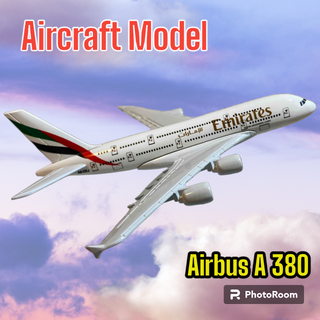★【飛行機模型・新品】エミレーツ航空　A380－800　全長14cm(航空機)