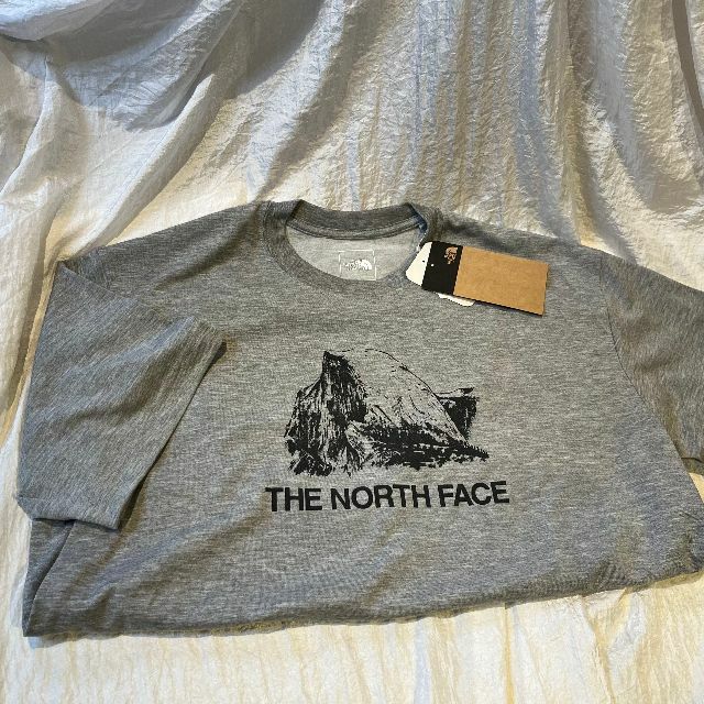 THE NORTH FACE(ザノースフェイス)のノースフェイス ヒストリカルオリジンティー グレー 半袖　M　新品未使用 メンズのトップス(Tシャツ/カットソー(半袖/袖なし))の商品写真