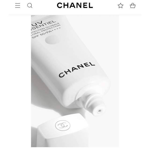 CHANEL(シャネル)のCHANELUVエサンシェル コスメ/美容のボディケア(日焼け止め/サンオイル)の商品写真
