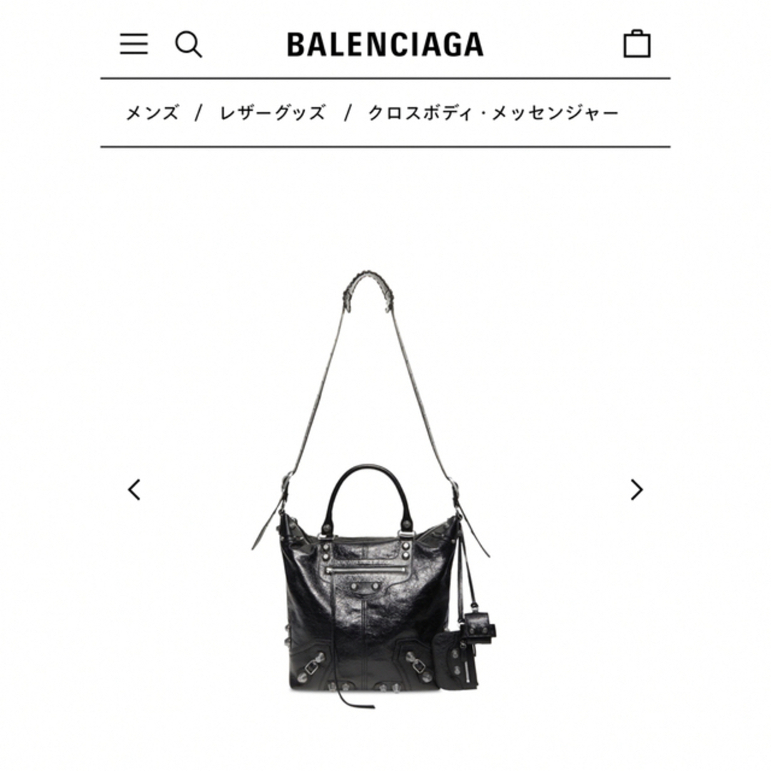 BALENCIAGA - balenciaga le cagole menの通販 by 💙｜バレンシアガバッグならラクマ