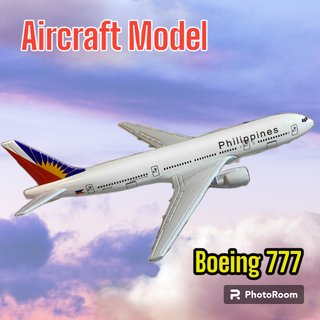 ★【飛行機模型・新品】フィリピン航空　B777－200　全長16cm(航空機)