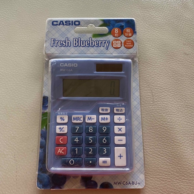 CASIO(カシオ)のCASIO ミニ電卓　値下げしました！ インテリア/住まい/日用品のオフィス用品(OA機器)の商品写真