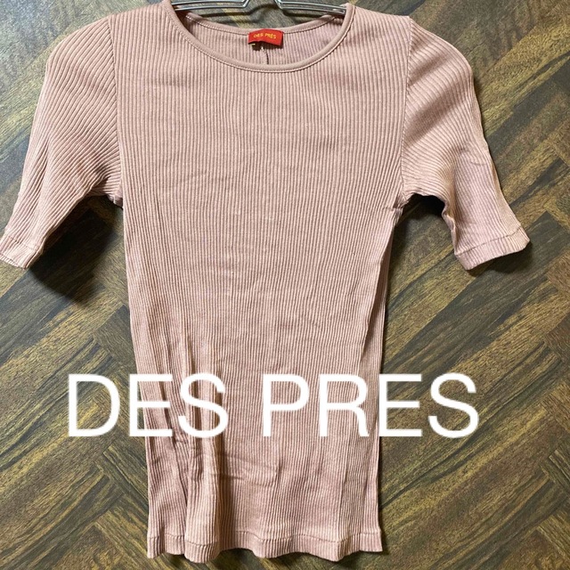 DES PRES(デプレ)のお買い得！DES PRES Tシャツ　サイズS レディースのトップス(Tシャツ(半袖/袖なし))の商品写真