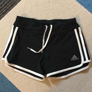 アディダス(adidas)のadidas3本ライン レディース shortパンツ ジム ヨガ(ウェア)