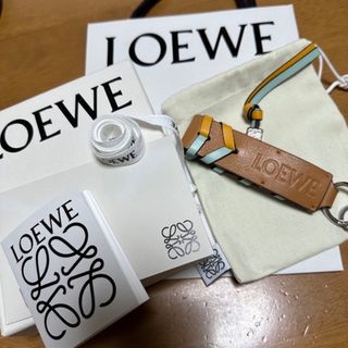 ロエベ loewe キーリング キーケース キーホルダー ブレイデッド チャーム