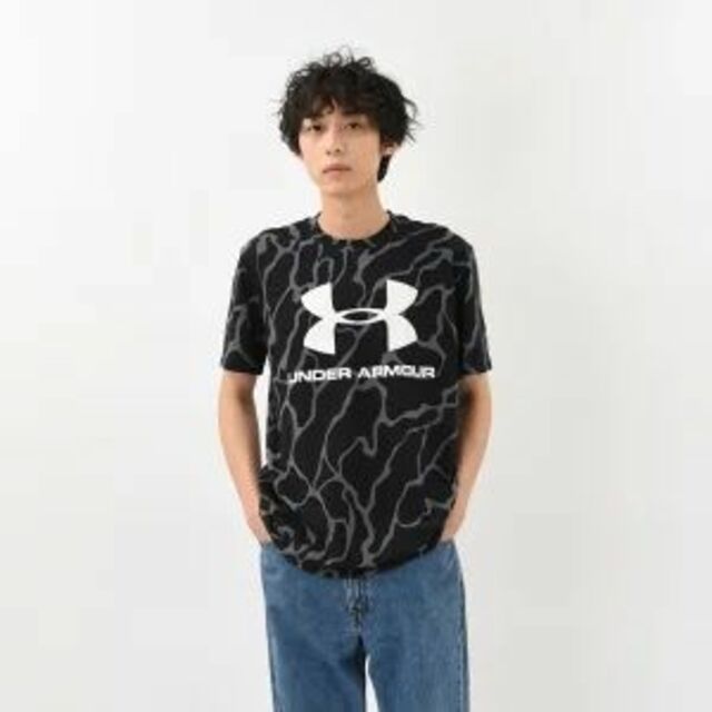 UNDER ARMOUR(アンダーアーマー)のアンダーアーマー Tシャツ UA 黒　半袖 MD　新品未使用 メンズのトップス(Tシャツ/カットソー(半袖/袖なし))の商品写真