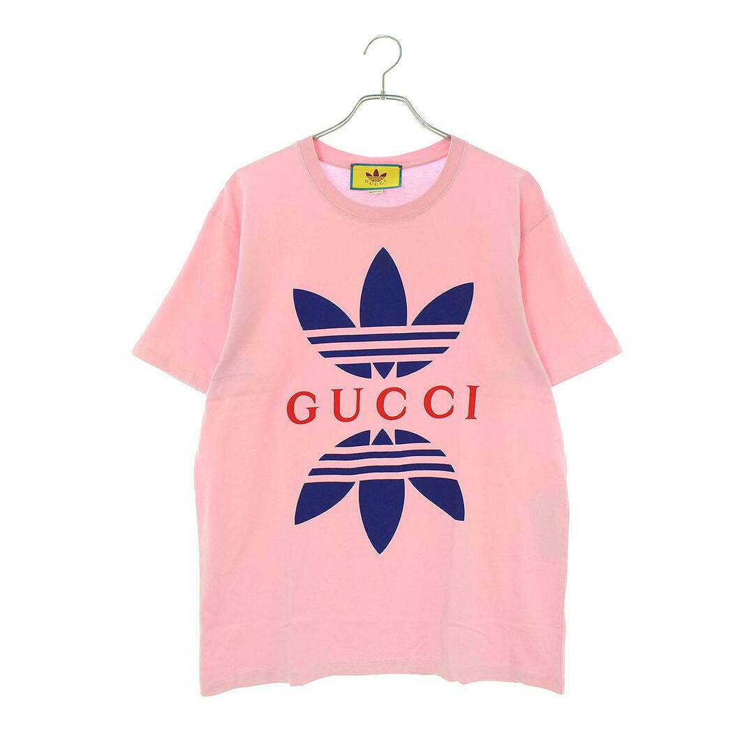 Gucci - グッチ ×アディダス adidas 548334 XJEMJ ロゴプリントTシャツ