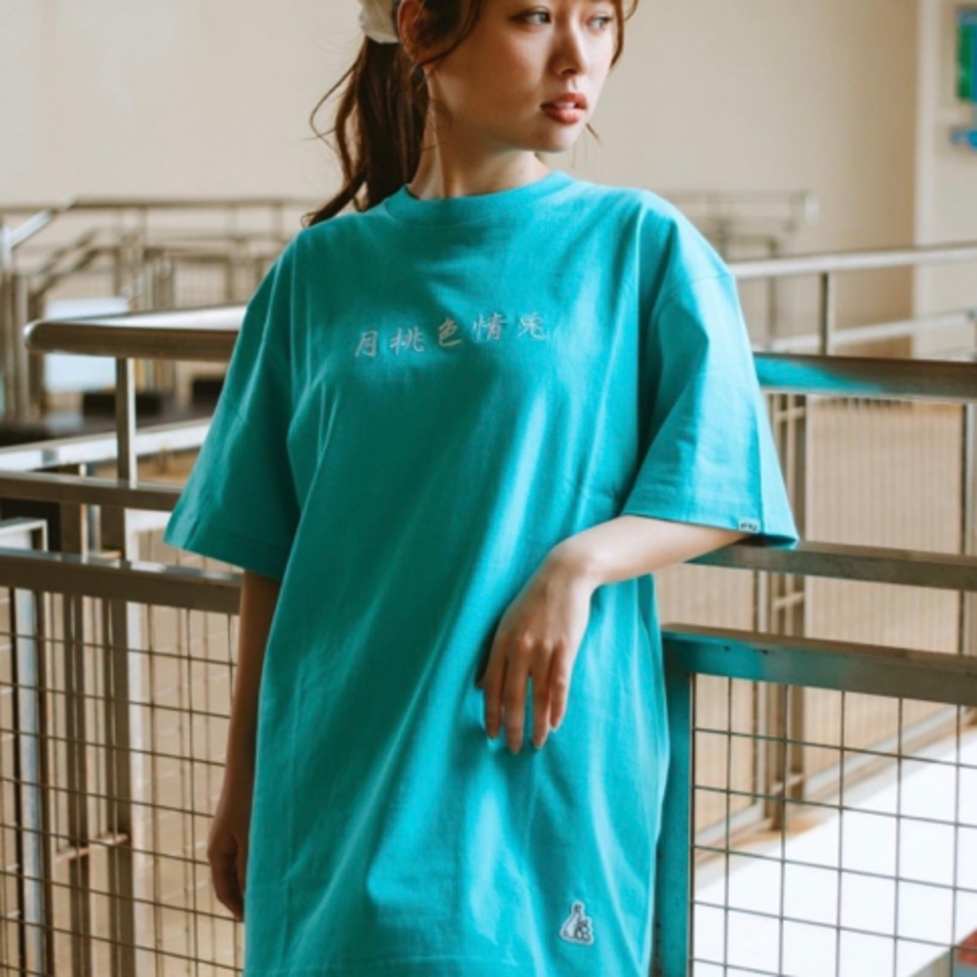 fr2 月桃 沖縄限定Tシャツ 月桃色情兎 fr2 月桃 沖縄限定Tシャツ 月桃色情兎