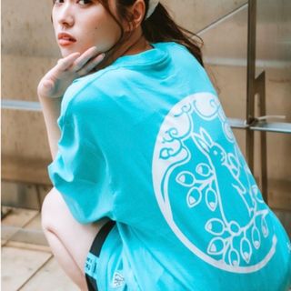 FR2月桃 月桃色情兎 Tシャツ  沖縄限定 《入手困難》M白