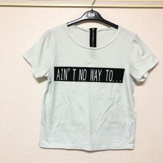 ⑥Tシャツ　シンプル(Tシャツ(半袖/袖なし))