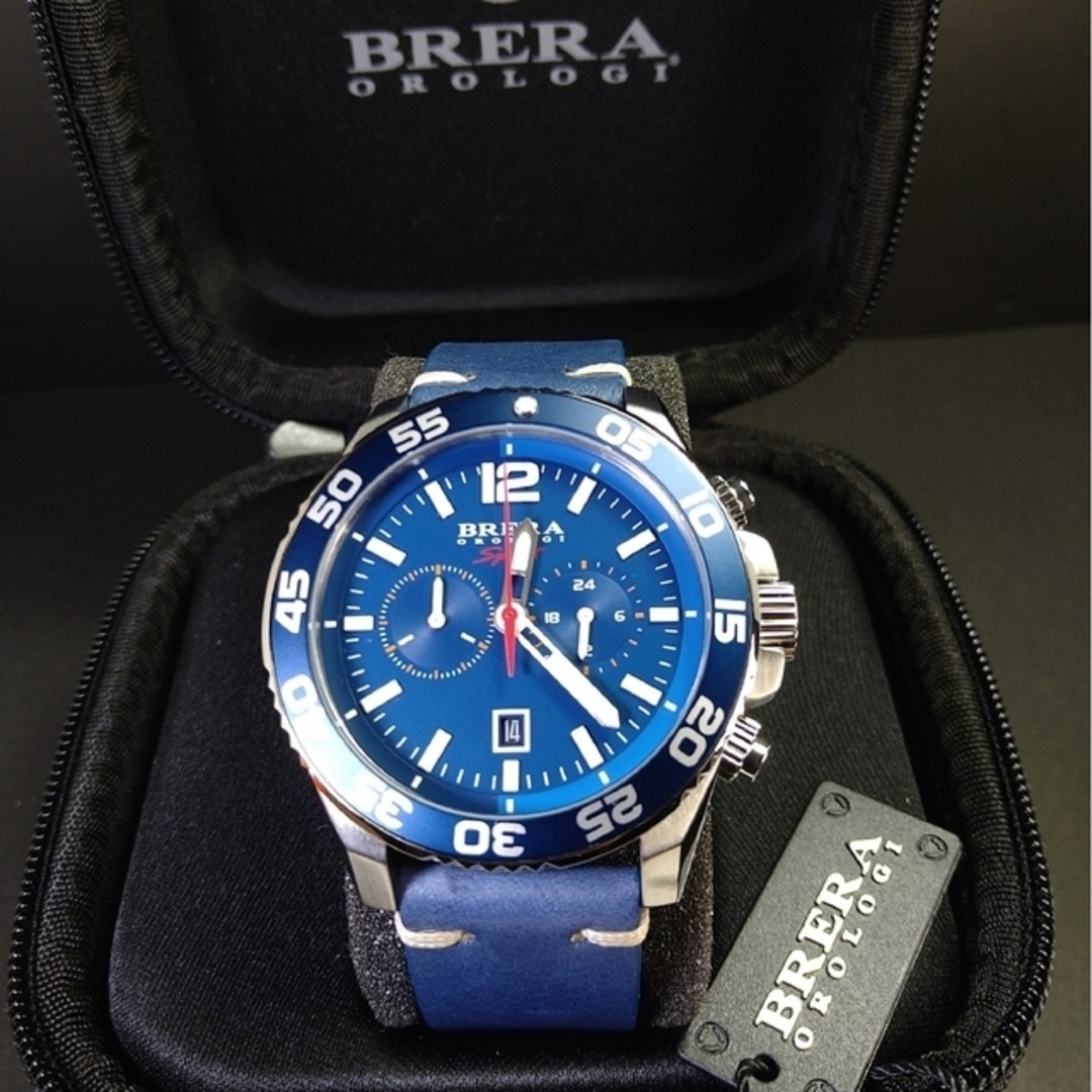 【新品】特別限定１本∮ブレラオロロジ★BRERA Sport☆ブルー〟秋お洒落に