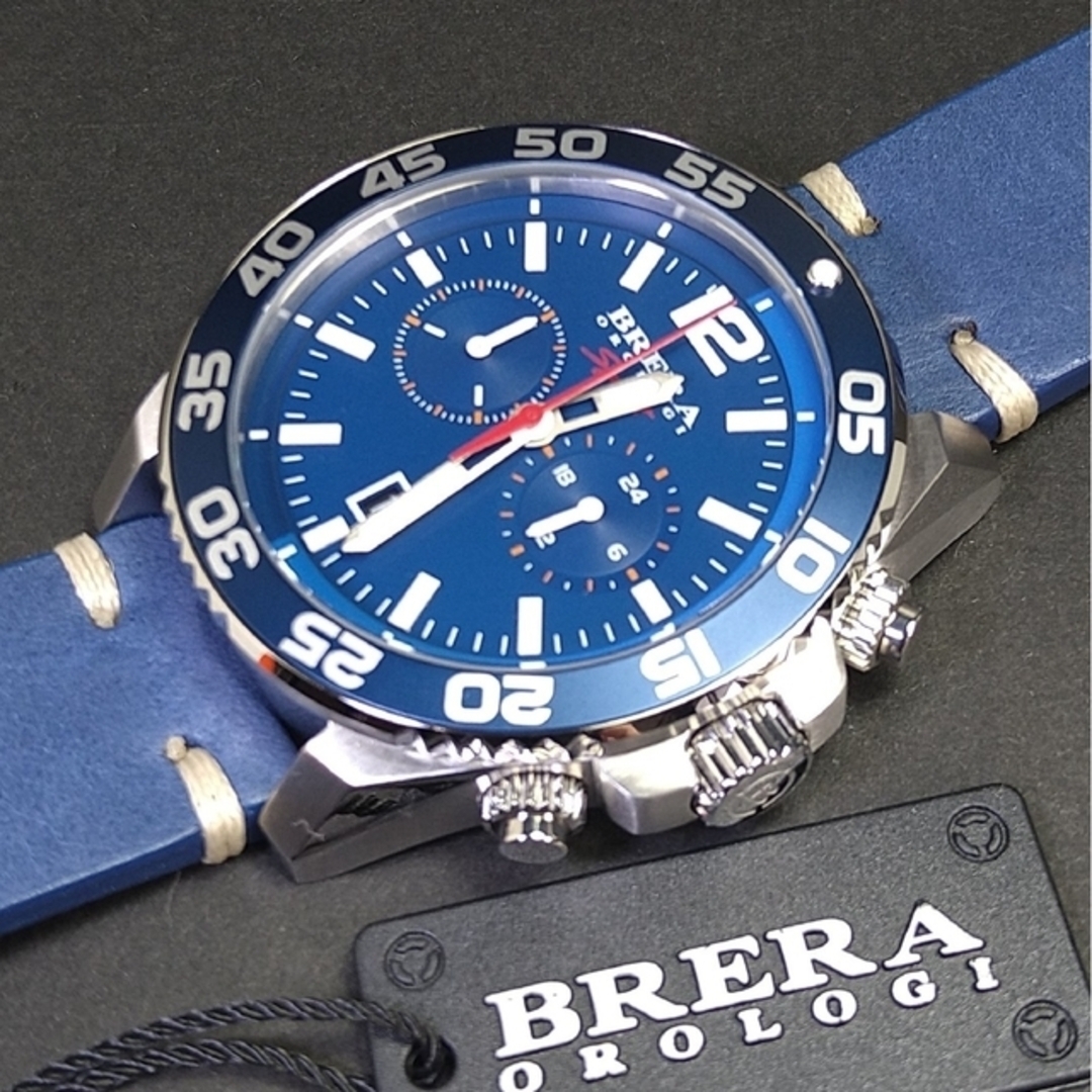 【新品】特別限定１本∮ブレラオロロジ★BRERA Sport☆ブルー〟秋お洒落に