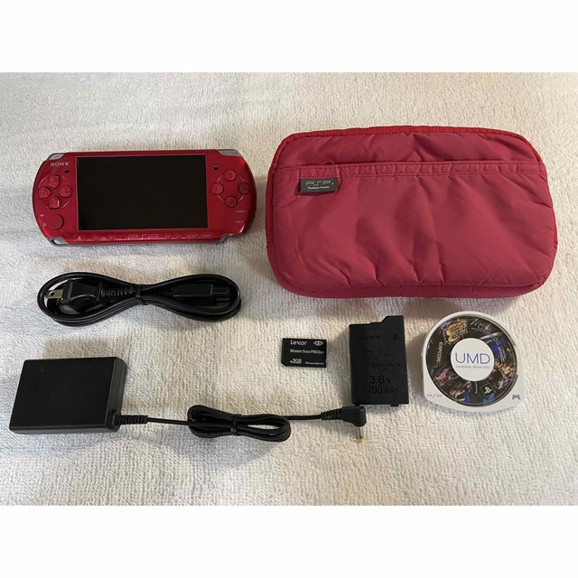 ☆良品☆ PSP-3000 ラディアントレッド