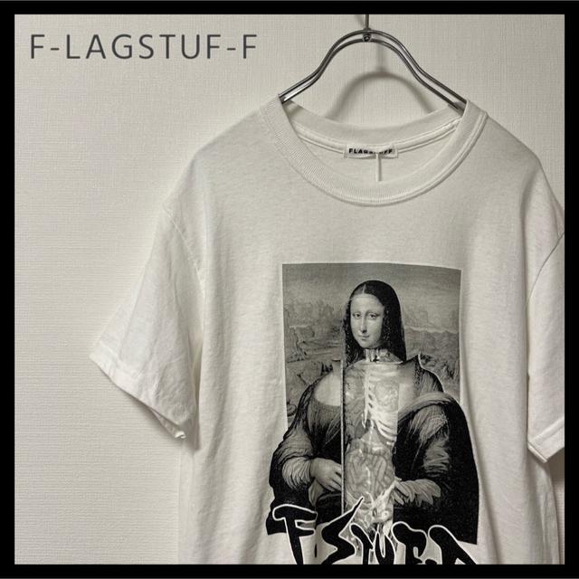 F-LAGSTUF-F(フラグスタフ)の【新品】FLAGSTUFF フラグスタフ モナリザ Tシャツ S メンズのトップス(Tシャツ/カットソー(半袖/袖なし))の商品写真