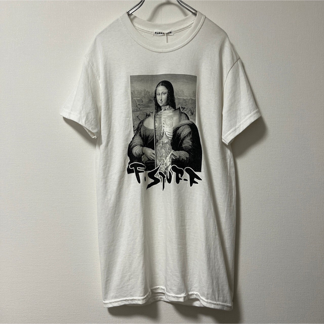 F-LAGSTUF-F(フラグスタフ)の【新品】FLAGSTUFF フラグスタフ モナリザ Tシャツ S メンズのトップス(Tシャツ/カットソー(半袖/袖なし))の商品写真