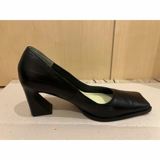 WAVE TOE PUMPS ブラック L