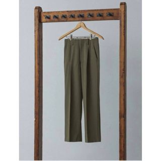 LIDnM WOOL STRAIGHT SLACKS パンツ スラックス リドム