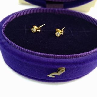 agete　ピアス　K18(ピアス(両耳用))