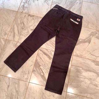 W34 ベドウィン BEDWIN DICKIES クロップドパンツ 黒 8L