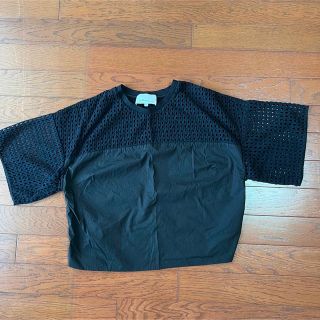 スリーワンフィリップリム(3.1 Phillip Lim)の3.1 phillip lim top/半袖シースルートップス(カットソー(半袖/袖なし))