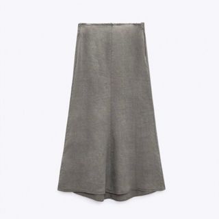 ザラ(ZARA)の〈新品・値札付〉ZARA リネンスカート(ロングスカート)