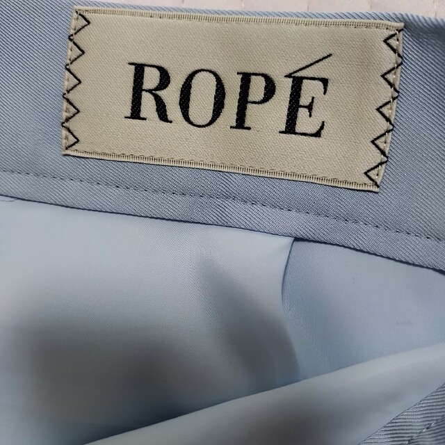 ROPE’(ロペ)のしーちゃんさま専用 ROPE ライトブルー スカート レディースのスカート(ひざ丈スカート)の商品写真