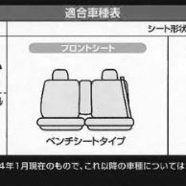 スタイル:M4-24Nタント】ボンフォーム シートカバー ソフトレザーDX M