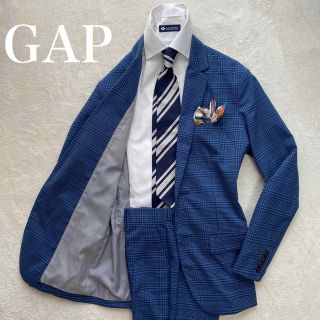 ギャップ(GAP)のGAP 英国風グレンチェック柄　M位　ストレッチ家洗い可カジュアルセットアップ(セットアップ)